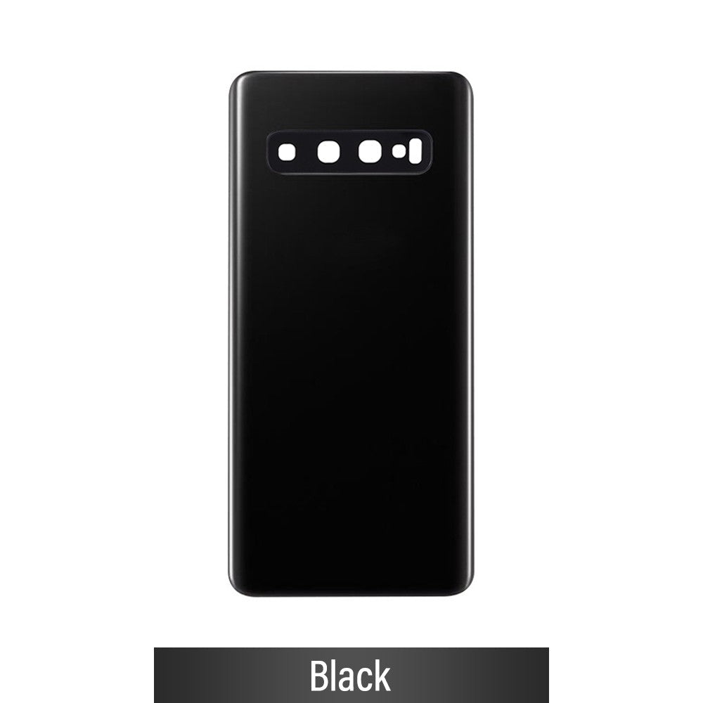 Red Rear Cover Glass For Samsung Galaxy S10 G973F-Black Red Rear Cover Glass For Samsung Galaxy S10 G973F-Black